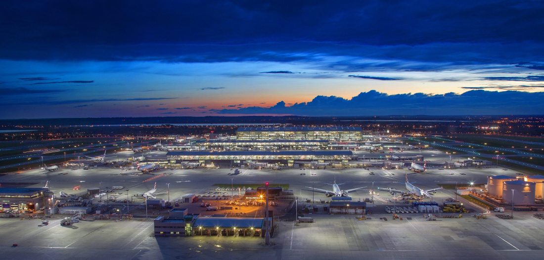 Heathrow Airport Lighting