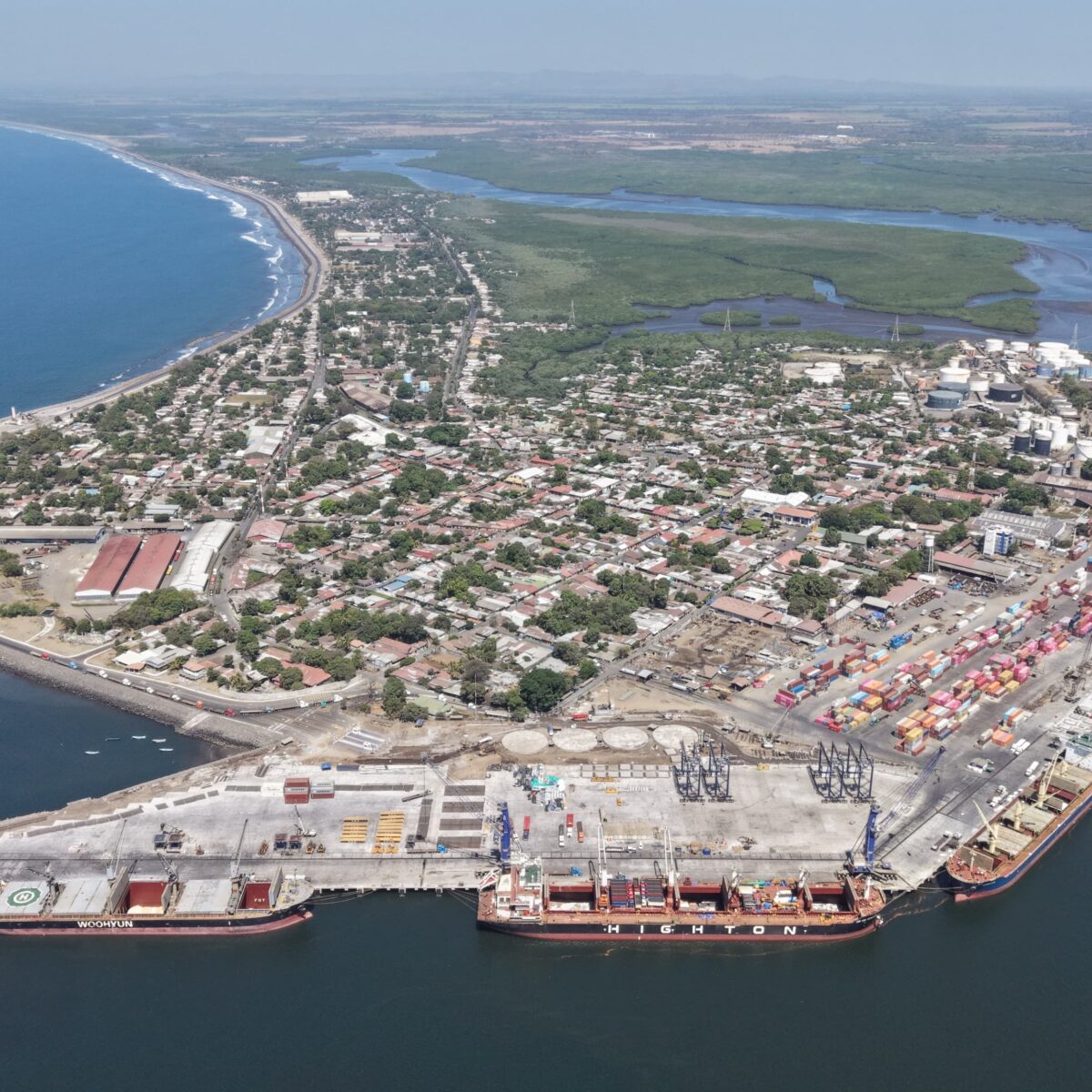 High Mast Lighting Supporting Puerto Corinto Port Expansion | CU Phosco ...